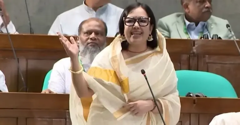 সংসদে রুমিন ফারহানা